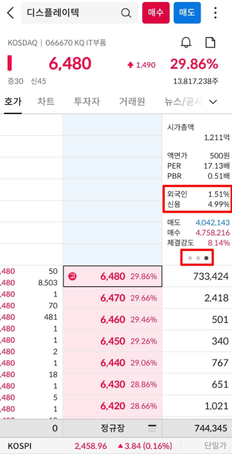 삼성증권주식앱신용비율보는방법